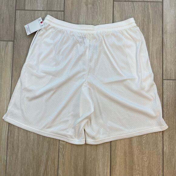 Champion Authentic Athleticwear White Mesh Shorts Men’s XL Gym Basketball NWT - Picture 2 of 9